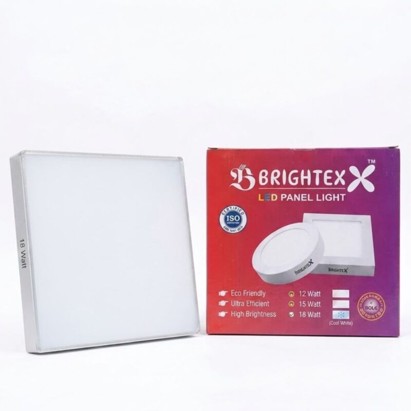 18w Square Surface Panel Light (D - Shaped)