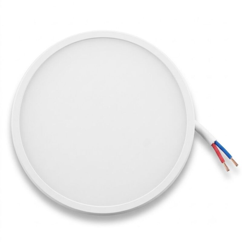 12w Round Surface Panel Light ( D - Shaped )
