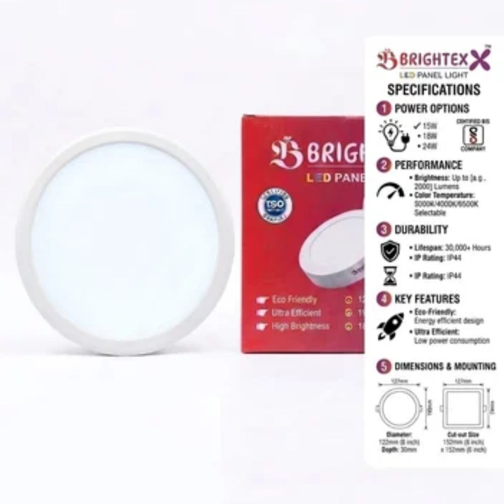 15w Round Surface Panel Light - Image 6
